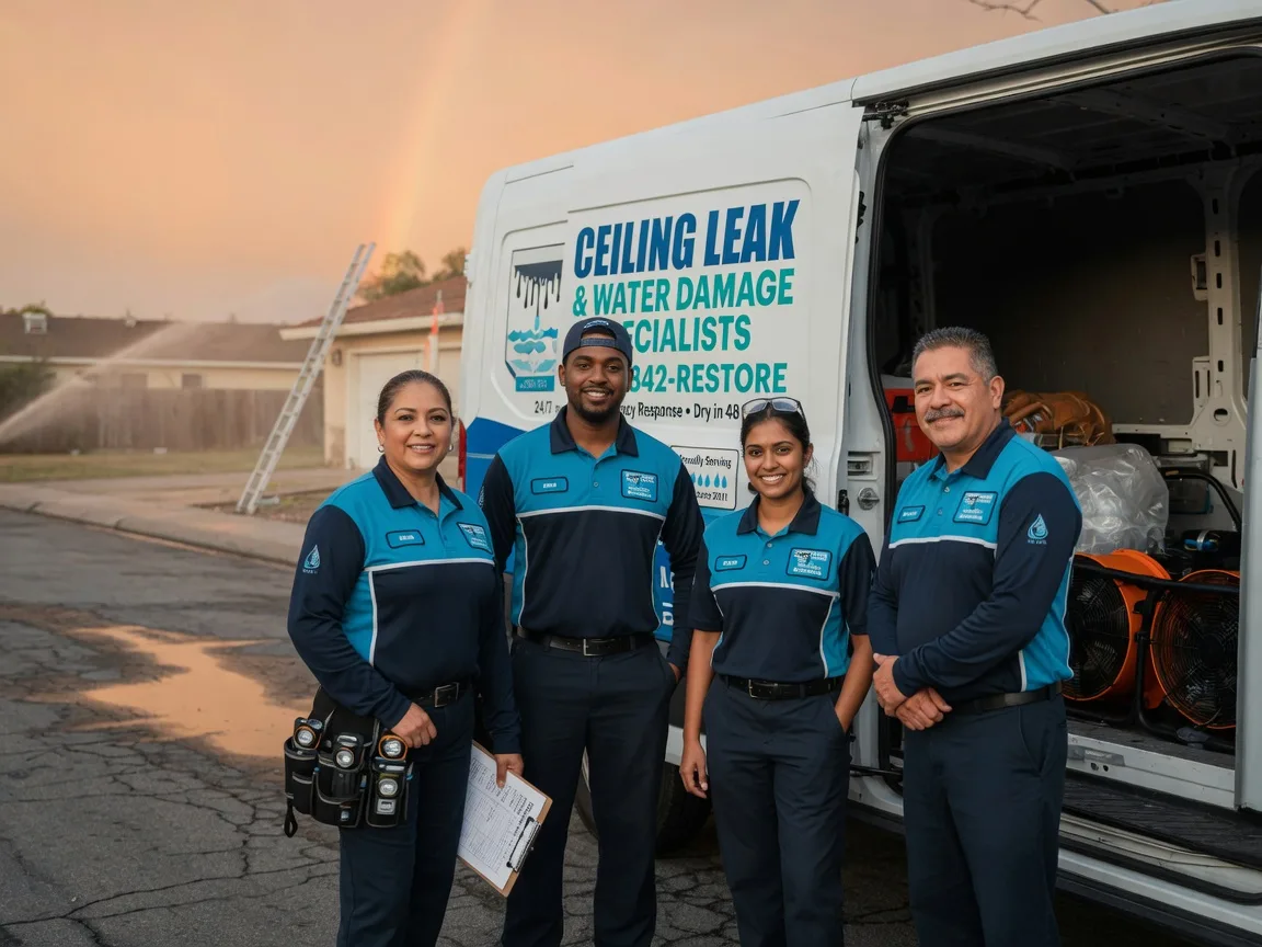 Ceiling Leak Cleanup company in Odin, MN