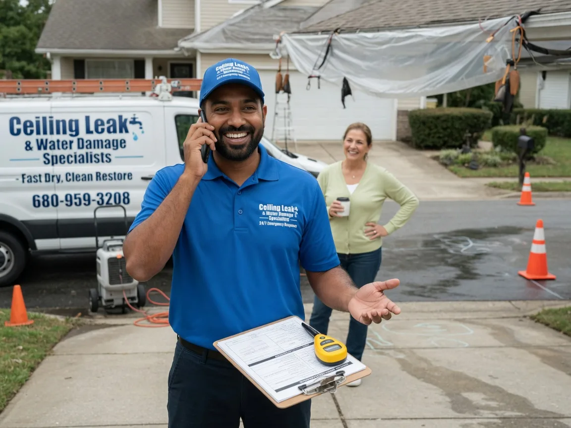 Ceiling Leak Cleanup Odin, MN FAQs